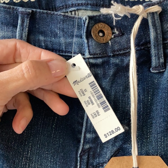 NWT Madewell Skinny Skinny Ankle Zip Jeans - Picture 5 of 10